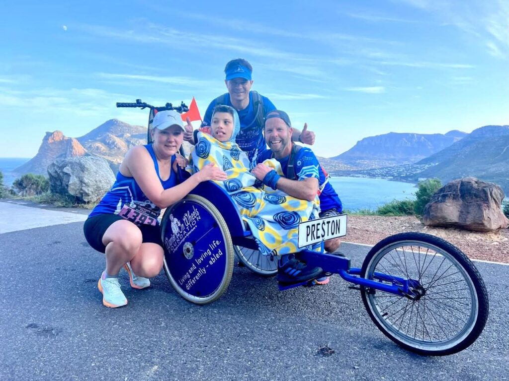 Warrior On Wheels Running Team